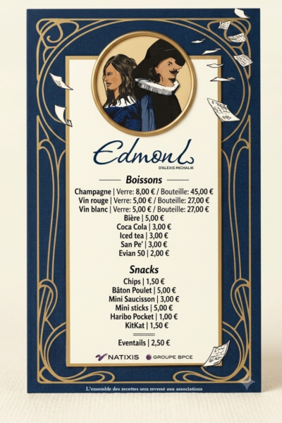Edmond-CARTE BOISSONS